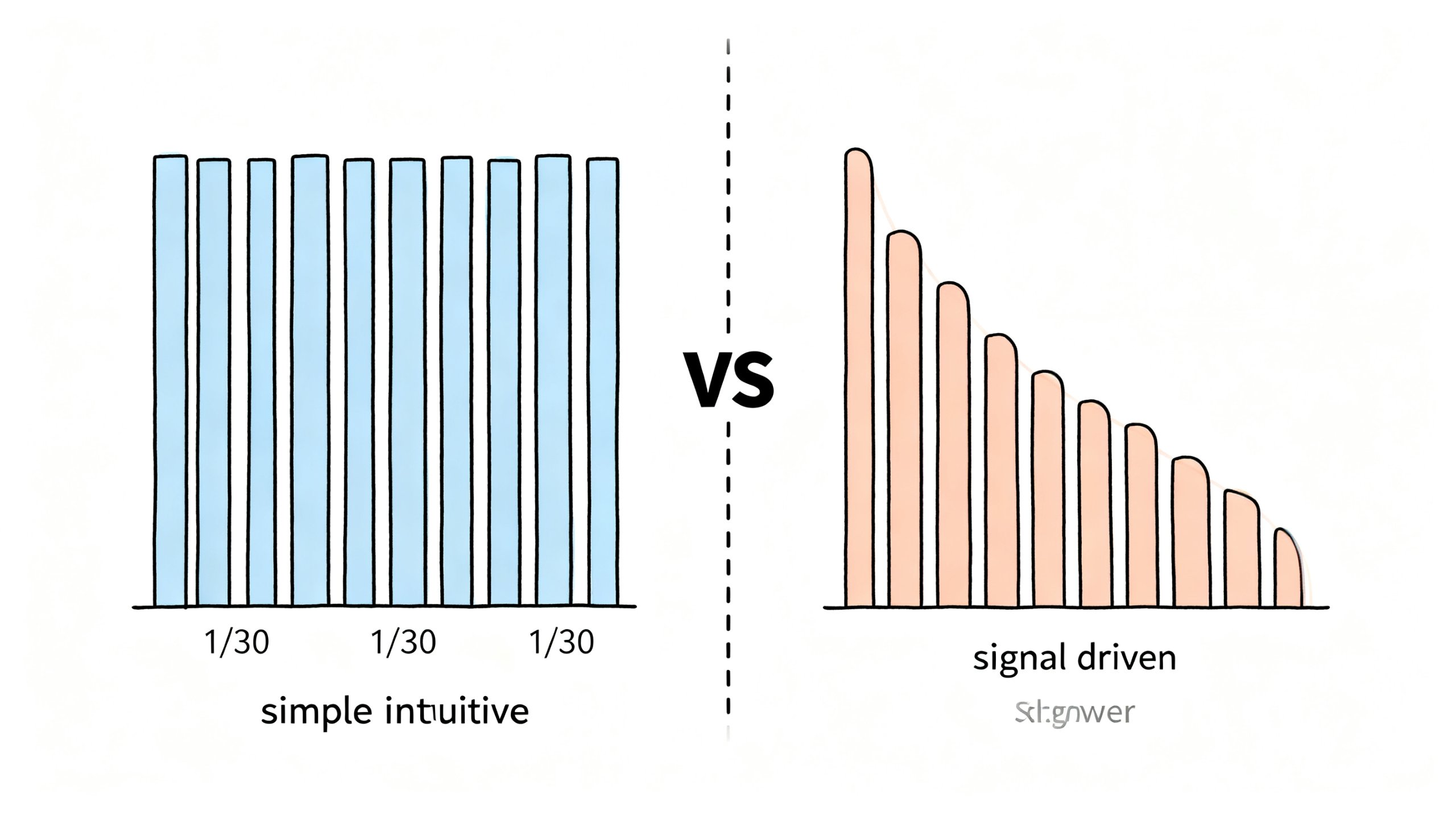 Top-K 等权 vs IC 加权组合构建对比